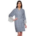 thumbnail image 1 of Moomaya Bride Getting Ready Shirt Cotton Short Robes For Women Bath Robe Girls, 1 of 6