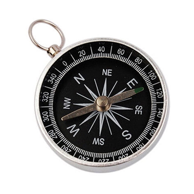Penkiiy Portable Boussole, Boussole de Poche Précise pour la Randonnée, le Camping en Plein Air, l'Automobile, le Bateau, la Randonnée, la Survie Boussole Élastique Boussole sous-Marine Boussole sous-Marine pour la Plongée Boussole de Plongée