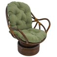 thumbnail image 1 of 48-inch by 24-inch Solid Twill Swivel Rocker Cushion, 1 of 2