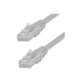 thumbnail image 2 of StarTech.com 50ft CAT6 Ethernet Cable, 10 Gigabit Molded RJ45 650MHz 100W PoE Patch Cord, CAT 6 10GbE UTP Network Cable with Strain Relief, Gray, Fluke Tested/Wiring is UL Certified/TIA - Category 6 - 24AWG (C6PATCH50GR) - Patch cable - RJ-45 (M) to RJ-45 (M) - 50 ft - UTP - CAT 6 - molded - gray, 2 of 6
