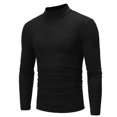 thumbnail image 2 of CEHVOM Nouvelle Chemise de Base pour Hommes à Col Montant Automne et Hiver, 2 of 6