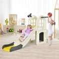 thumbnail image 2 of Costway 6-In-1 Large Slide for Kids Toddler Climber Slide Playset w/ Basketball Hoop, 2 of 10