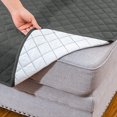 thumbnail image 3 of Subrtex Chaise Sofa Cover Reversible Slipcover with Elastic Straps, 3 of 6