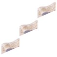 thumbnail image 2 of Decodeary Wood Marbling SelfAdhesive Skirting Line Exquisite Workmanship And Retro Fashion PVC Waterproof Waist Line For Wall PVC brown peony 3Set, 2 of 6