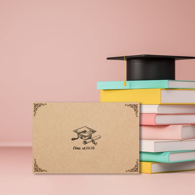 BKER Graduation Season Handwritten Blessing Cards For Ceremonies