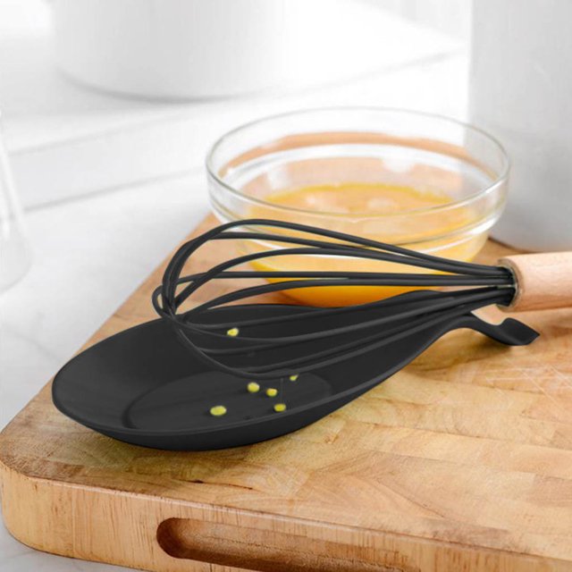 RKSTN Kitchen Supplies Silicone Spoon Mat High Temperature Placemat Tray Kitchen Tool Decorations for Home Kitchen Decor
