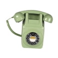 thumbnail image 4 of stanreset Téléphone Fixe Rétro Mural Téléphone Professionnel Type Filaire Vert 22x14.5x9CM, 4 of 6