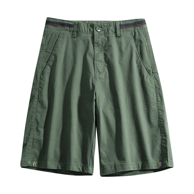 Cameland Men's Plus Size Cargo Shorts Multi-Pockets Relaxed Summer Beach Shorts Pants