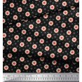 thumbnail image 3 of Soimoi Poly Georgette Fabric Artistic Floral Decor Fabric Printed Yard 42 Inch Wide, 3 of 3