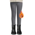 thumbnail image 1 of Kcodviy Children's Fleece Lined Winter Size Small Girls Clothes Pants Cozy Embroidered Rabbit 5T Sweatpants Girls Design Joggers, 1 of 3