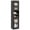 Black, variant on Giantex Tall Bathroom Storage Cabinet, Freestanding Storage Organizer w/Adjustable Shelf for Small Spaces, Natural