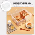 thumbnail image 4 of OULII Boîte à Pain pour Pain Maison Transparent Rangement Alimentaire Lot de 1, 4 of 8