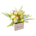 thumbnail image 2 of TIMIFIS Wood Holidays Decorations, Home Decor Spring Easter Simulation Home Holiday Decoration Centerpieces Fake Flowers Colored Eggs Spring Decoration Table Pendant, 2 of 6
