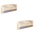 thumbnail image 1 of Decodeary Wood Marbling SelfAdhesive Skirting Line Exquisite Workmanship And Retro Fashion PVC Waterproof Waist Line For Wall PVC Beige garden 2Set, 1 of 6