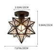 thumbnail image 3 of Chmadoxn Aisle Light Corridor Entrance Balcony Entry Crystal Small Ceiling Lamps And Lanterns P VC Ceiling Light, 3 of 6