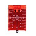thumbnail image 1 of 1 Pcs 11.5cmx7.4cm inch/cm Lase Target Card Plate for Green/Red Lase Level, 1 of 9