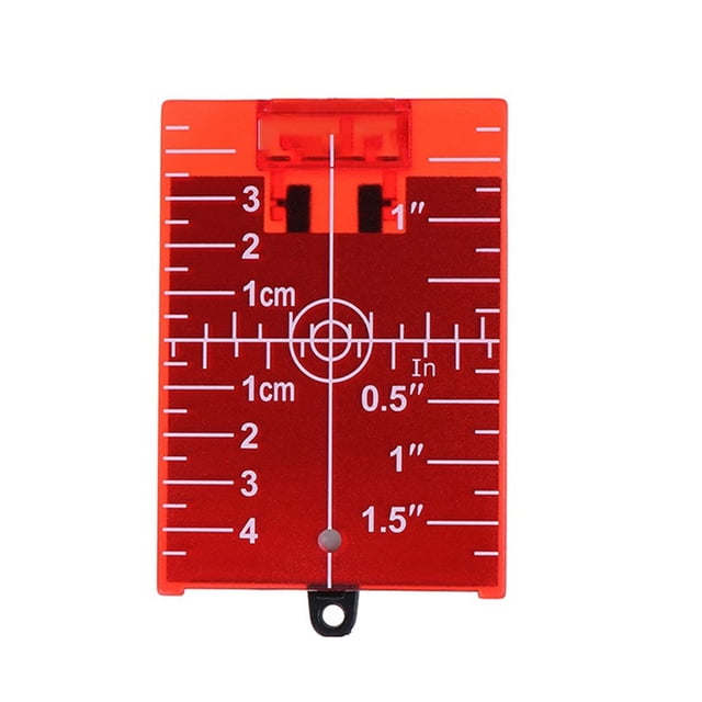 1 Pcs 11.5cmx7.4cm inch/cm Lase Target Card Plate for Green/Red Lase Level