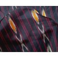 thumbnail image 4 of oneOone Silk Tabby Fabric Stripe Ikat Decor Fabric Printed BTY 42 Inch Wide, 4 of 4