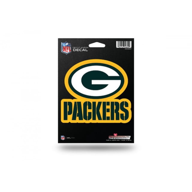 NFL Green Bay Packers 5" x 6" Die-Cut Decal