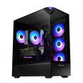 thumbnail image 1 of iBUYPOWER Element Gaming PC Desktop, Intel Core i5 14400F, GeForce RTX 5060Ti 8GB, 16GB DDR5 RGB 1TB SSD, Win 11 Home, RGB Keyboard & Mouse, Tempered Glass RGB Gaming Case, Black, 1 of 7