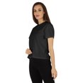 thumbnail image 3 of Inkmeso T-Shirt à Manches Courtes pour Femmes, Épaules Tombantes, Col Rond, T-Shirts d'Été Décontractés, 3 of 7