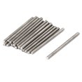 thumbnail image 1 of Unique Bargains M3 x 45mm 304 Stainless Steel Fully Threaded Rods Bar Studs Fasteners 20 Pcs, 1 of 1