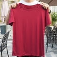 thumbnail image 5 of Timegard Chandails pour Hommes Col Rond Sans Manches Couleur Unie Confortable Été Décontracté Ample Entraînement Gym T-Shirt Hauts, 5 of 5