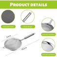 thumbnail image 4 of 304 Premium Stainless Steel Sieves and Strainers,Kitchen Colander Sieve, 4 of 4