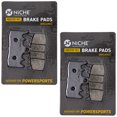 thumbnail image 1 of Niche Front Brake Pad Set for BMW R1200GS Organic Motorcycle 2 Pack 519-KPA2551D, 1 of 5