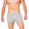 thumbnail image 1 of Plebaso Mens Gym Shorts Drawstring Cotton Running Shorts Breathable Athletic Workout Shorts with Pockets, 1 of 4