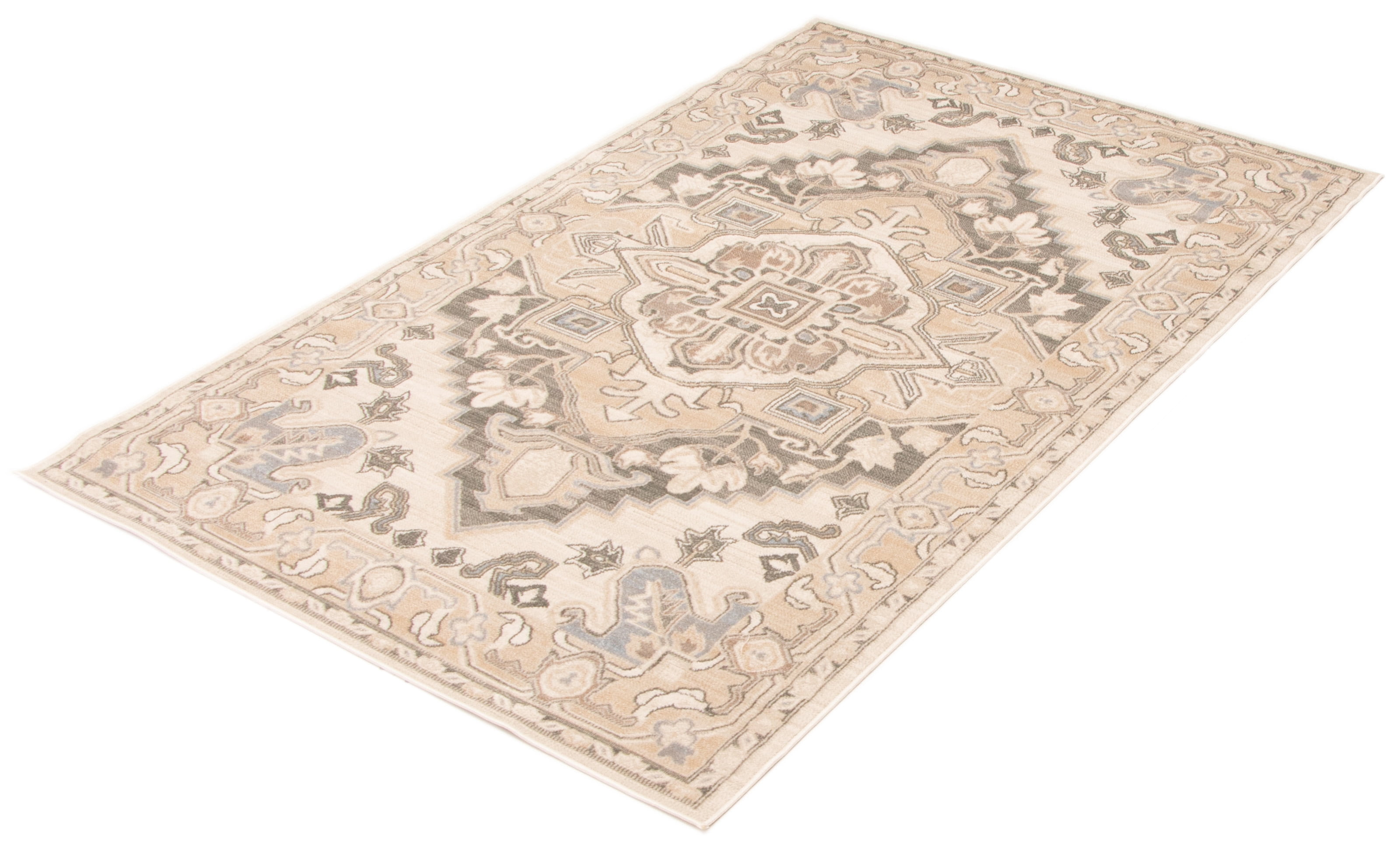 ECARPET Addie Tapis Traditionnel pour Salon, Chambre, Salle A Manger, Entrée, Couloir et Plus Encore.