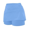thumbnail image 4 of Jupe de Tennis Décontractée pour Femmes avec Poche, Tenue Active pour Yoga, Sport, Performance, Style Jupe-Short, 4 of 6