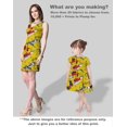 thumbnail image 5 of Soimoi Musical Instruments Print, Silk Fabric, Decor Sewing Fabric by The Yard 42 Inch Wide,Decorative Fabric for Shirts Suits Ties, White,Yellow & Red, 5 of 5