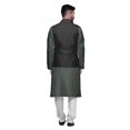 thumbnail image 3 of Atasi Indian Kurta Pyjama Jacket Set For Men Printed Classic Casual Clothing, 3 of 5