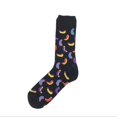 thumbnail image 1 of Chaussettes pour Femmes Coton Mode Hommes Femmes Unisexes Décontractées Imprimé Coton Mi-Bas, 1 of 1