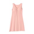 thumbnail image 4 of Tnhcen Robe de Nuit Débardeur Rembourrée en Modal Uni à Col Rond pour Femme - P-3TG 20 % Modal 40 % Coton 40 % Polyester, 4 of 4