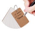 thumbnail image 2 of 1Pad 100 Pcs Flash Cards 1.6x2.8 inch Index Cards with Ring Lined Note Card, Mini Blank Flash Cards Pad Index Note Bood Sticky Note Pads, Note Pads Cute, Education Supplies & Craft Supplies, White, 2 of 9