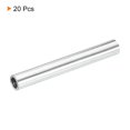 thumbnail image 3 of Unique Bargains Écrou d'Accouplement Rond M4x0,7 Mm 40mm Fileté Connecteur Tige Tube de Goujon 20 Pack, 3 of 4