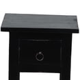 thumbnail image 4 of Sunset Trading Cottage Narrow Wood Side Table in Antique Black and Raftwood Top, 4 of 5