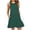 1-Green dresses for women, variant on UPPADA Women Summer Casual Roundneck Dress Sleeveless High Waist Mini Dress Beach Party Sundress Loose Fit Tank Dress with Pockets Easter Dresses for Women Cheap Hot Pink,S