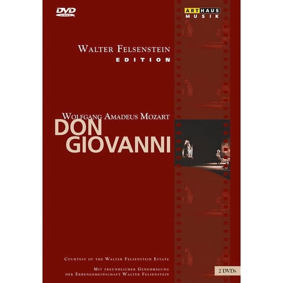 W.a. Mozart - Don Giovanni: Walter Felsenstein Edition  [DIGITAL VIDEO DISC]