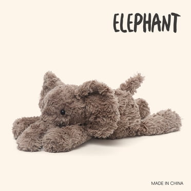 Jouet en Peluche Éléphant, Super Doux, Câlin et Poupée Qui Dort