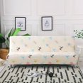 thumbnail image 1 of CHOK 2024 Futon Slipcover Armless Sofa Cover Stretch Sofa Bed Slipcover Protector Elastic, 1 of 2