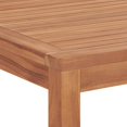 thumbnail image 5 of vidaXL 3 Piece Garden Dining Set Solid Wood Teak, 5 of 5