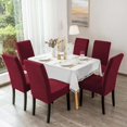 thumbnail image 3 of CHUN YI Housses de Chaise Extensibles pour Salle à Manger, 3 of 6
