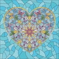 thumbnail image 4 of DIAMOND DOTZ® Coeur en vitrail Édition Spéciale Kit d'art Broderie Diamant, 4 of 7