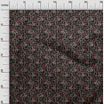 thumbnail image 2 of oneOone Polyester Lycra Fabric Leaves|Floral & Paisley Block Print Fabric By Yard 56 Inch Wide, 2 of 4