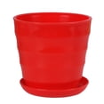 thumbnail image 1 of Flowerpots with Dish Ceramic, Pot Flowerpot Colourful Succulent Decor Plastic Flower & Garden, Flower Pots, 1 of 5