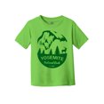 thumbnail image 1 of Yosemite National Water-Based Screen Toddler T-Shirt - Lime/Green Ink - 4T, 1 of 1
