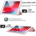 thumbnail image 4 of iPad 7.9 Inch Mini 5 Generation 2019 [ Mini 5th Gen ] A2133 A2124 A2126 A2125 MUQY2LL/A MUQW2LL/A MUQX2LL/A MUU62LL/A Slim Hard Shell Protective Stand Cover - Rose Gold, 4 of 7